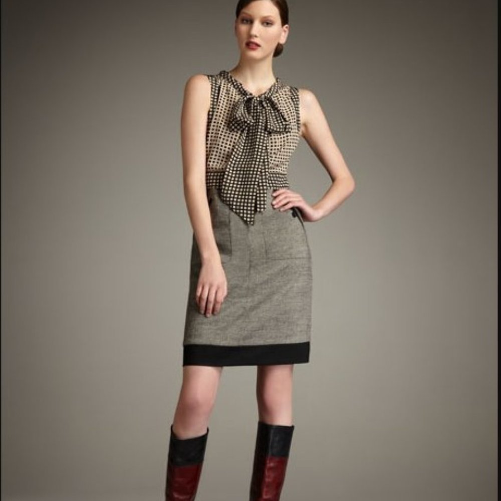 Tory Burch NWOT Roderick Combo Dress Size 10
